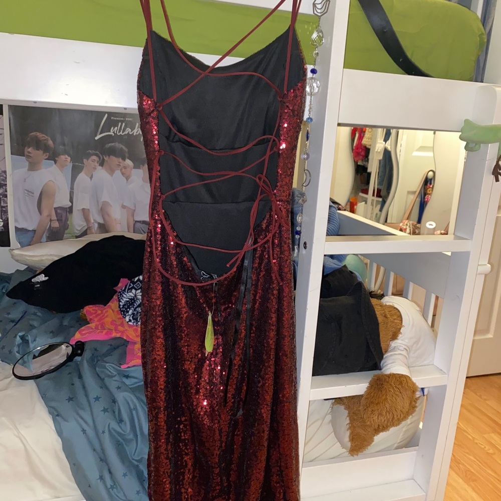 RED PROM DRESS